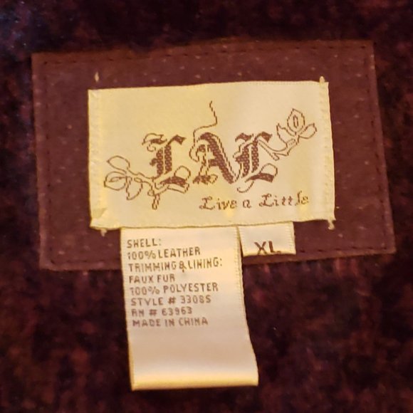 Faux Fur and Suede Vest - Picture 2 of 2